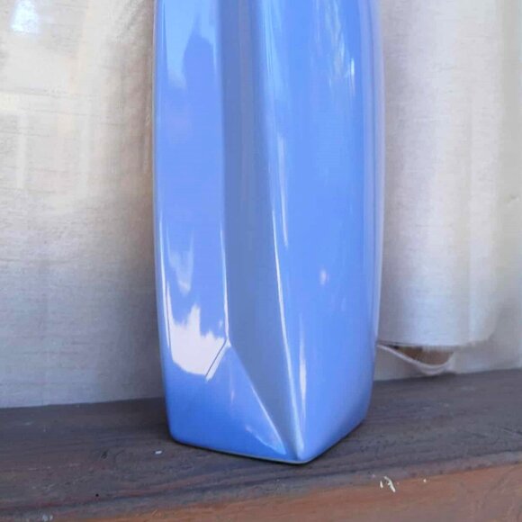 Iconic Lindt-Stymeist Colorways Post Modern Blue/Turquoise Vase - Picture 5 of 8